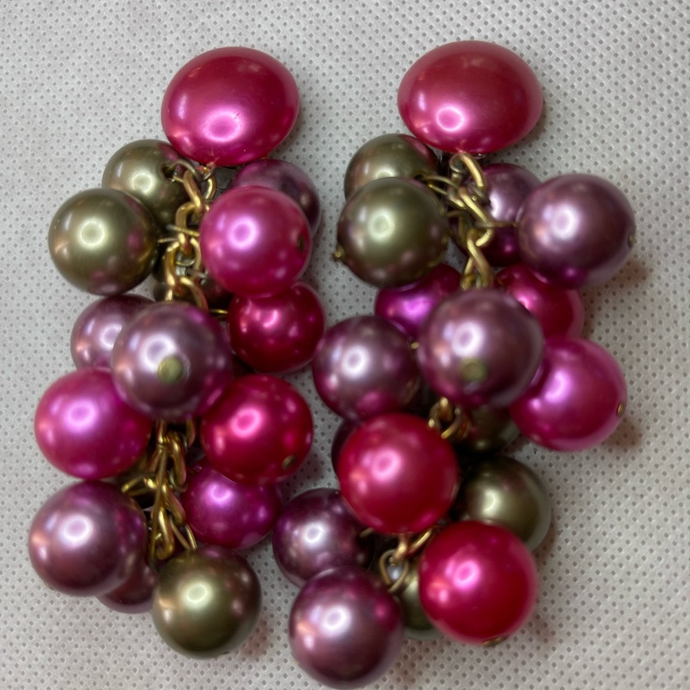 Massive 3” Lg Bauble Earrings